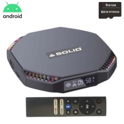 SOLID 1095 8GB/64GB Gaming Android 11 TV Box with FREE 1 YEAR OTT SUBSCRIPTION