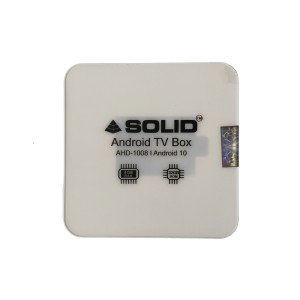 Solid AHD-1008  4/32 GB Android 10 Smart Tv Box  with FREE OTT SUBSCRIPTION