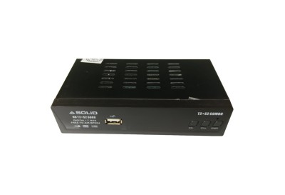 SOLID HDT2+S2-6600 SATELLITE + DIGITAL + STREAMING Player Free-to-air TV Box