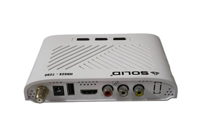  SOLID HDS2X-7290 S2X, HEVC 8bits H.265 Free-To-Air Set-Top Box with Inbuilt Wifi