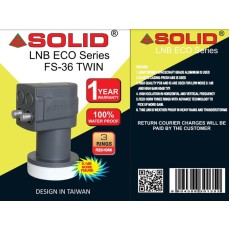 SOLID FS-36 Eco Series Universal Twin LNB