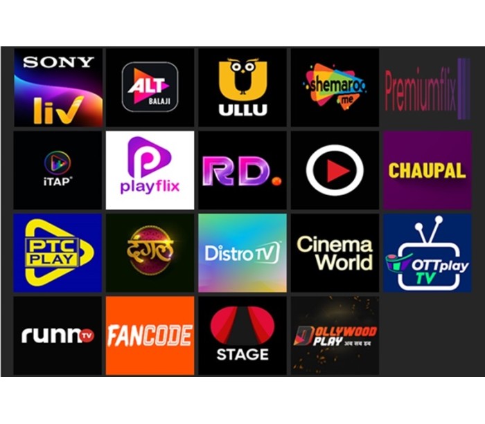 SOLID SATRANGI MONTHLY PACK WITH SONYLIV - 19 OTT APPS & 250+ Channels