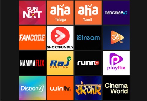 SOLID SOUTH SPECIAL MONTHLY PACK - 16 OTT Apps & 250+ Channels