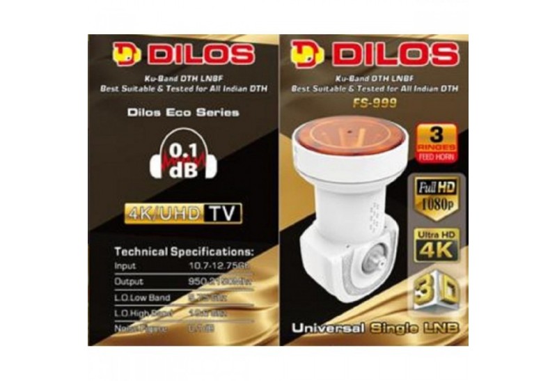 Dilos FS-999 Eco Series Universal Single LNB