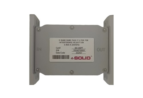 SOLID CBPF 4500-4800MHz / 4.2-4.8 C-BAND BAND 5G PASS FILTER