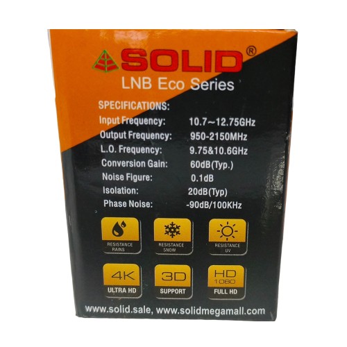 Solid FS-408 LNB Eco Series Ku-Band LNB