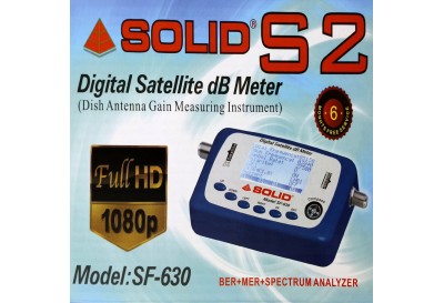 Solid SF-630 Digital Satellite dB Meter