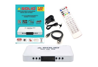 SOLID HDS2-6156 H.265/HEVC DVB-S2 FullHD FTA  Set-Top Box