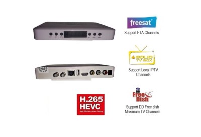 SOLID HDS2X-6165 H.265 10Bits HEVC  S2X FullHD FTA  Set-Top Box