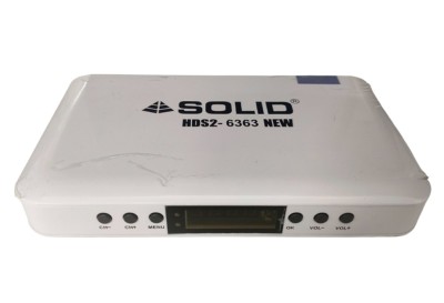 SOLID HDS2-6363 New HD MPEG-4 DVB-S2 Set-Top Box with PVR