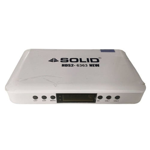 SOLID HDS2-6363 New HD MPEG-4 DVB-S2 Set-Top Box with PVR