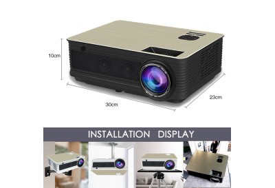 SOLID M5 Full HD LED Projector 4500 Lumens Optional 