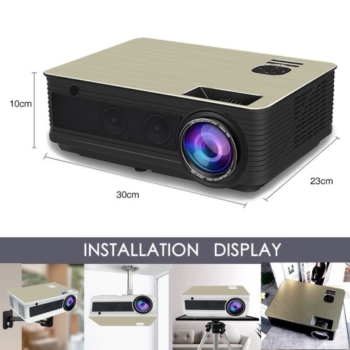 SOLID M5 Full HD LED Projector 4500 Lumens Optional 